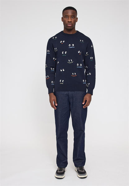 Feelings Jacquard Knit Jumper