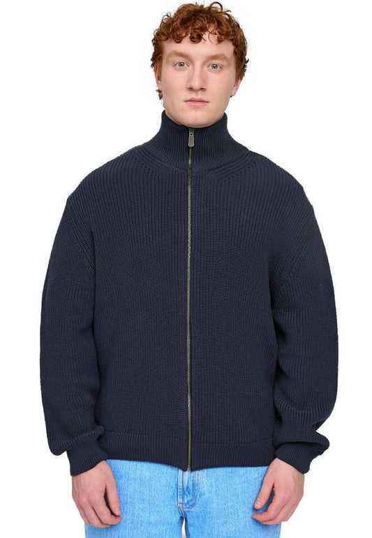 Knit Zip Cardigan
