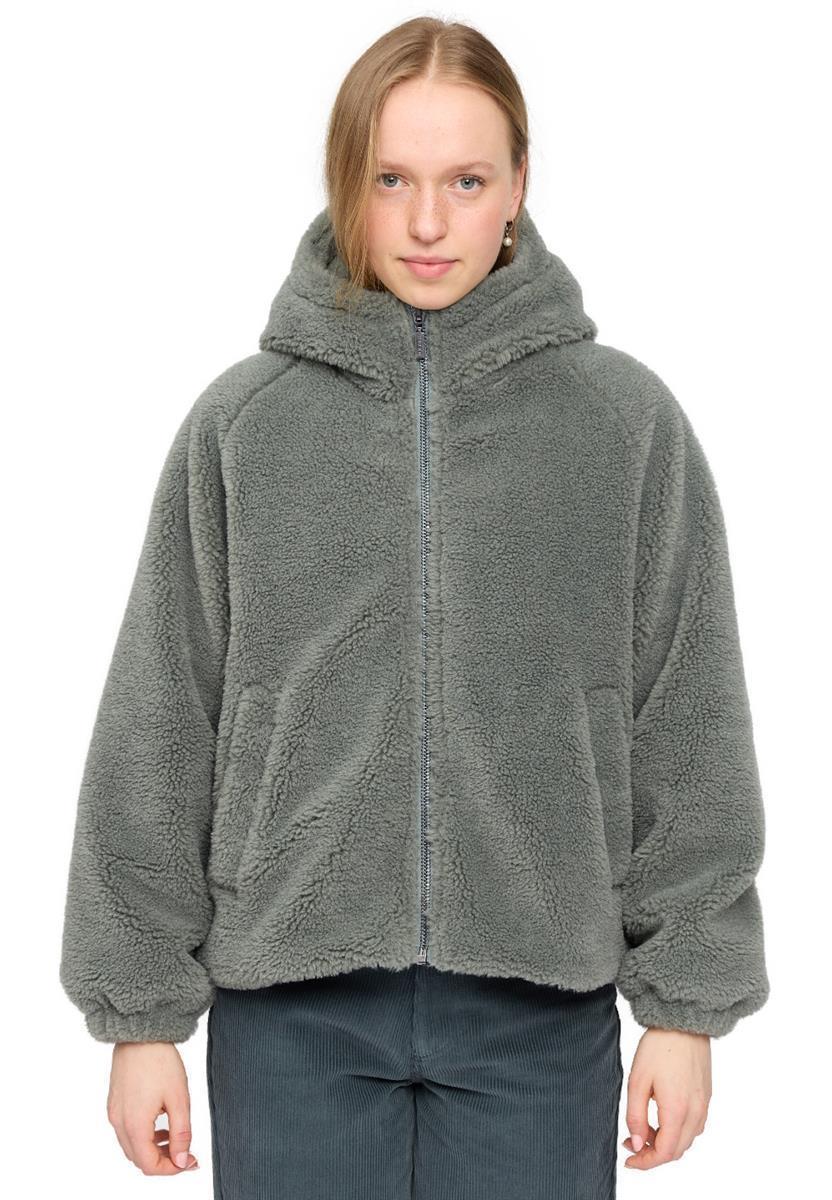 Faux-Fur Hooded Jacket