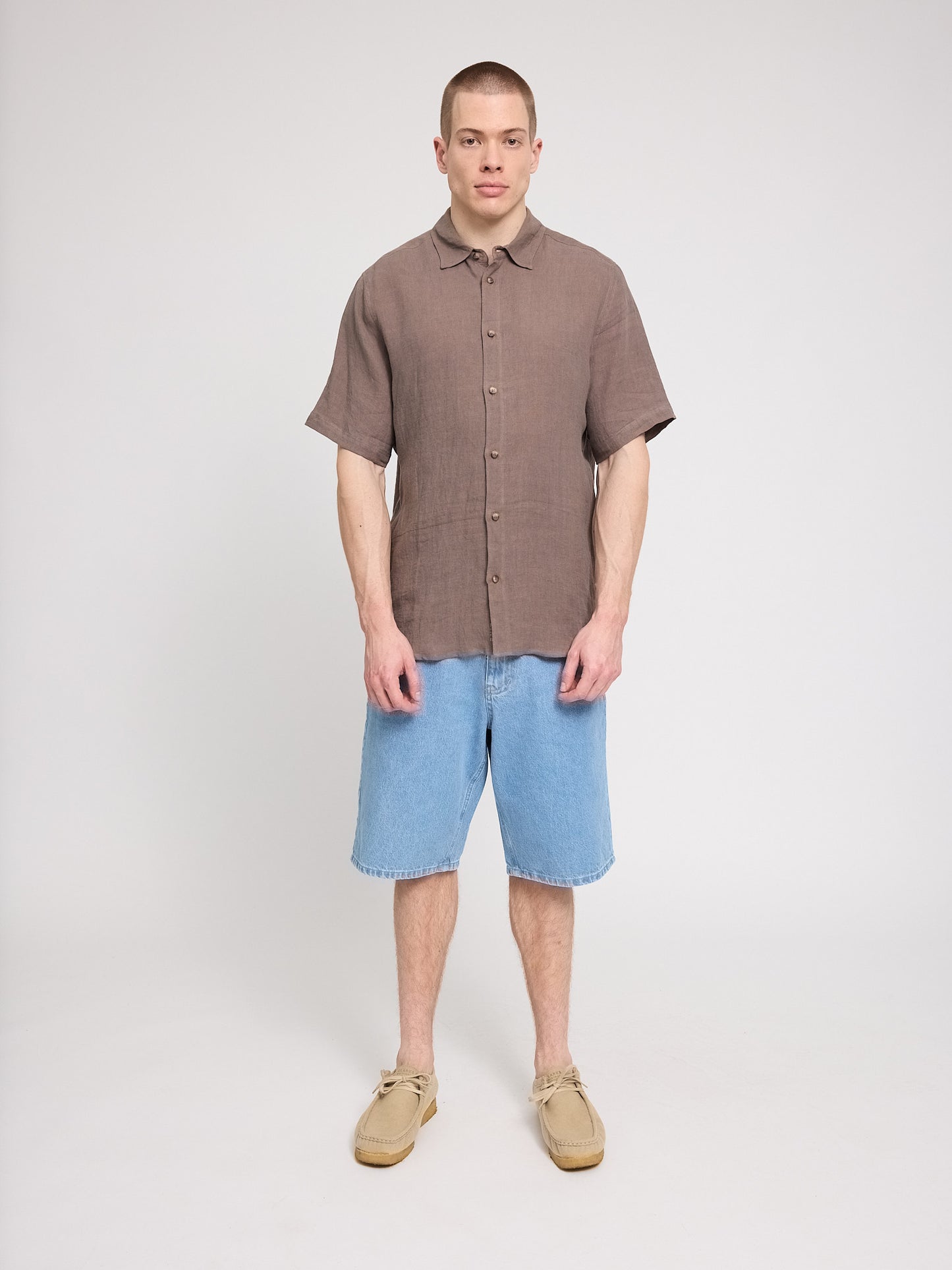 Shortsleeve Linen Shirt