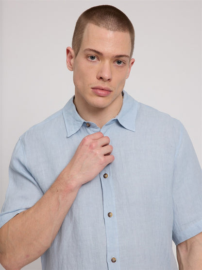 Shortsleeve Linen Shirt