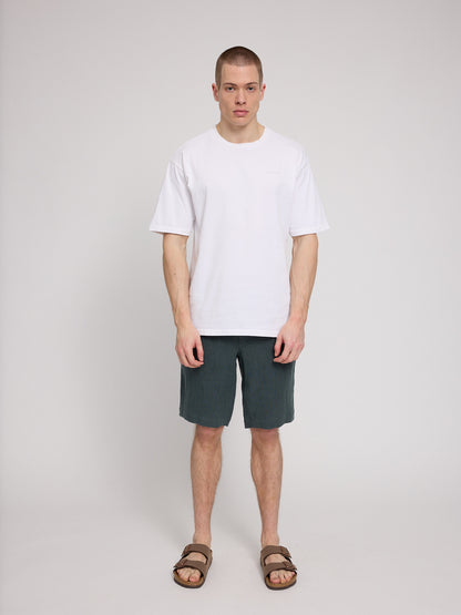 Regular Linen Shorts