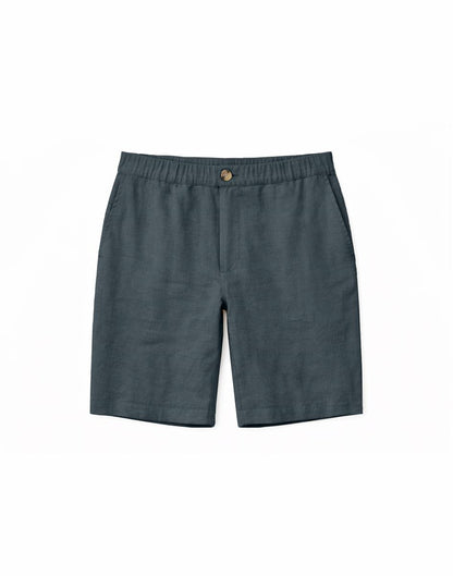 Regular Linen Shorts