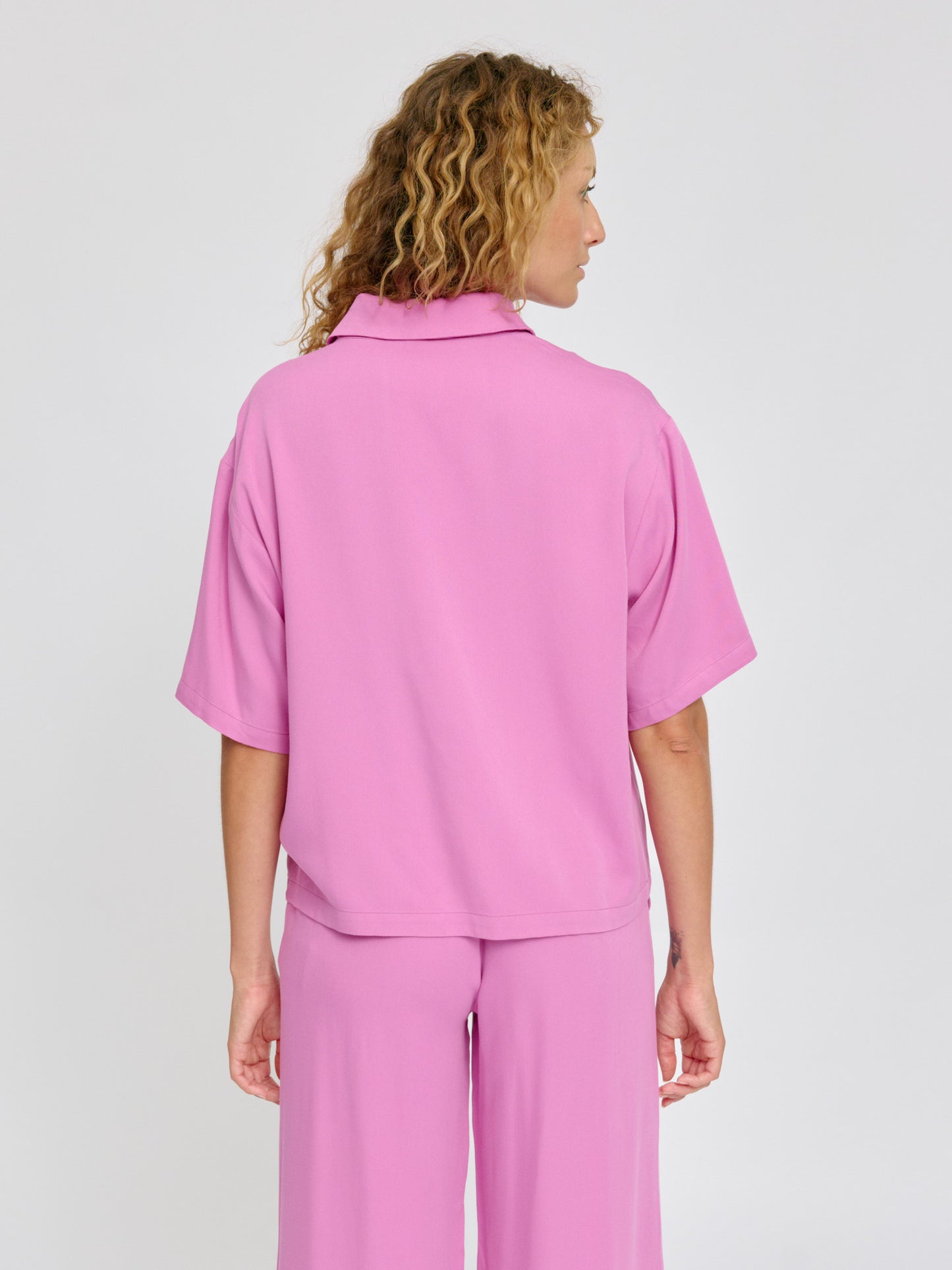 Short Sleeve Viscose Shirt
