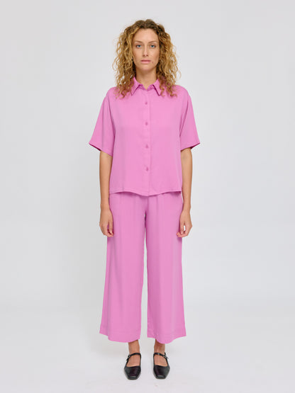 Short Sleeve Viscose Shirt