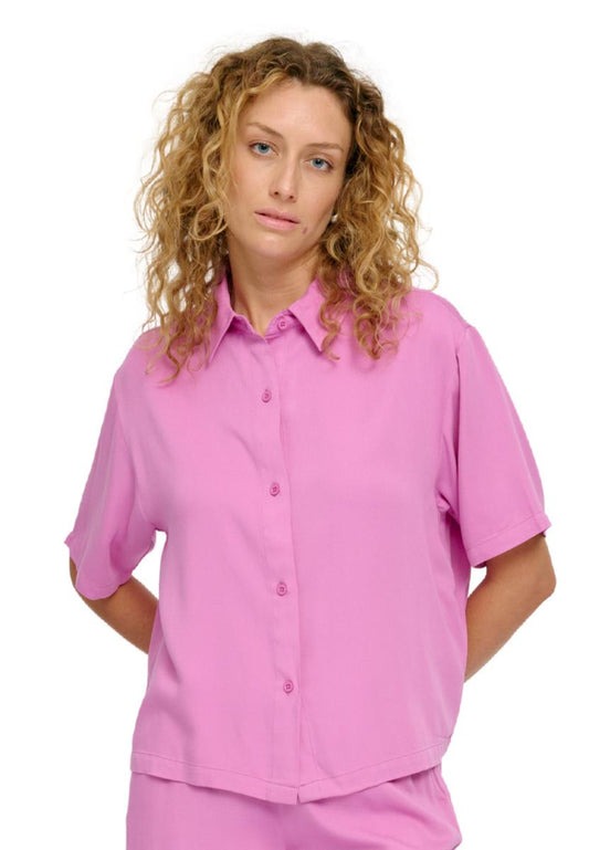 Short Sleeve Viscose Shirt