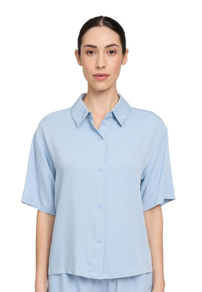 Short Sleeve Viscose Shirt