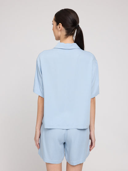 Short Sleeve Viscose Shirt