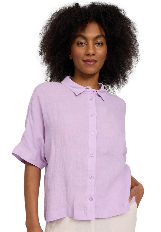 Short Sleeve Linen Shirt
