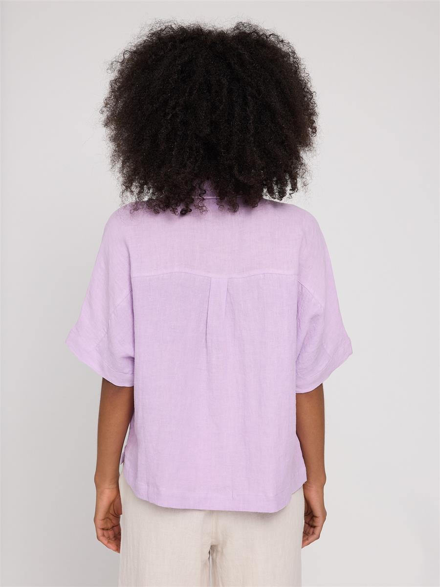 Short Sleeve Linen Shirt