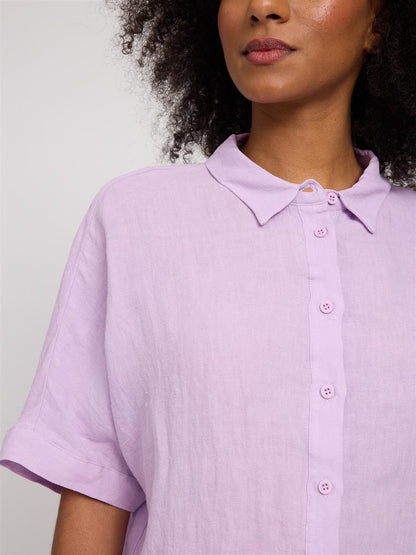 Short Sleeve Linen Shirt