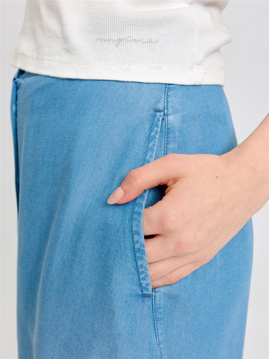 Tencel Midi Skirt