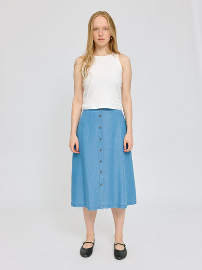 Tencel Midi Skirt