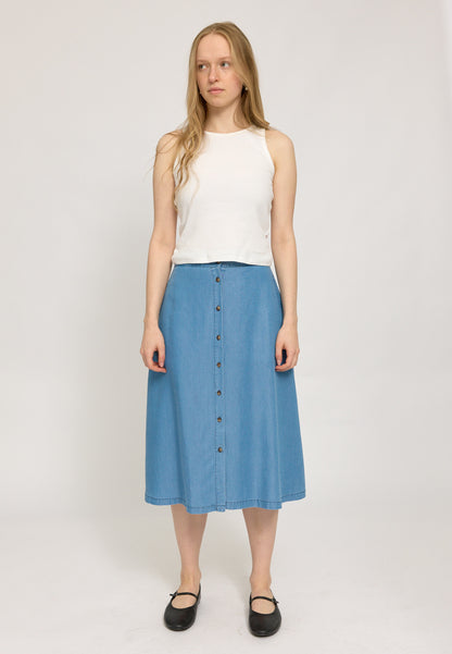 Tencel Midi Skirt