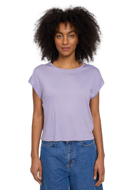 Ecovero Viscose Cropped T-Shirt
