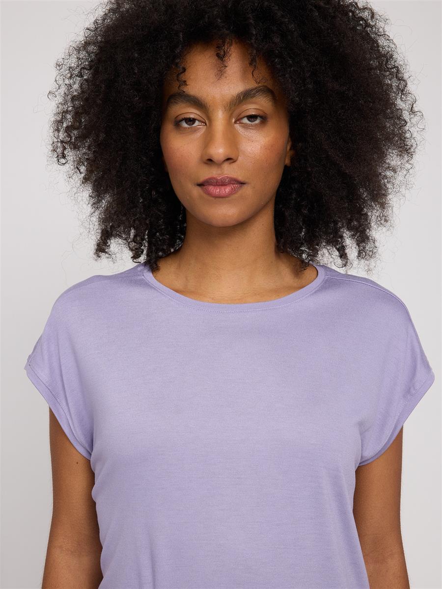 Ecovero Viscose Cropped T-Shirt