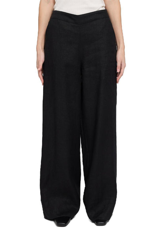 Wide Leg Linen Pants