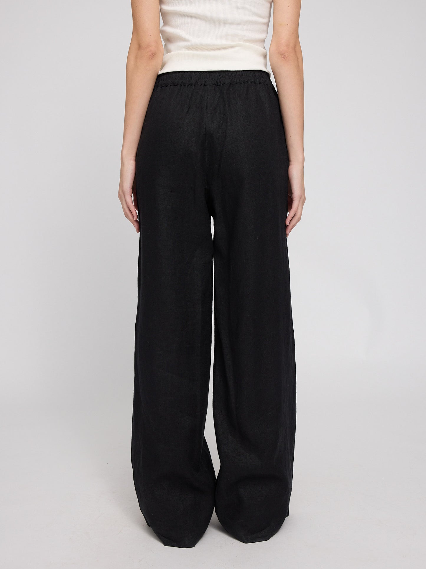 Wide Leg Linen Pants