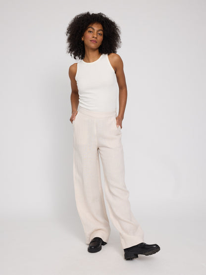 Wide Leg Linen Pants