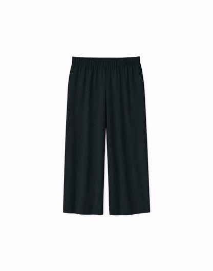 Wide Leg Viscose Pants
