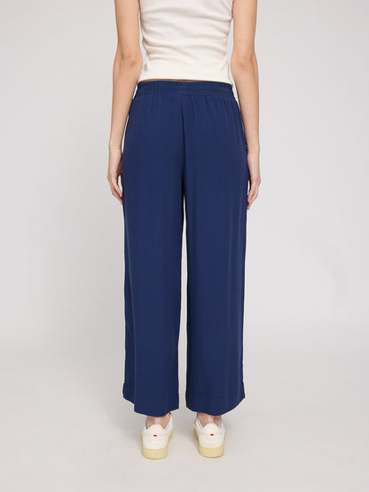 Wide Leg Viscose Pants
