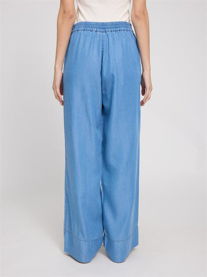 Wide Leg Tencel Pants