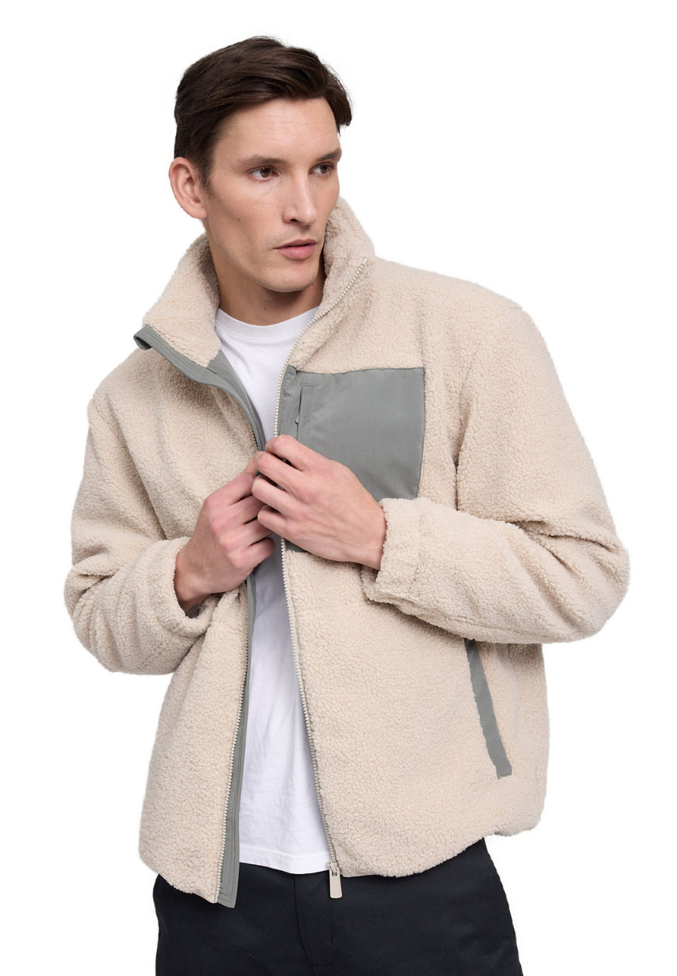 Padded Teddy-Fleece Jacket