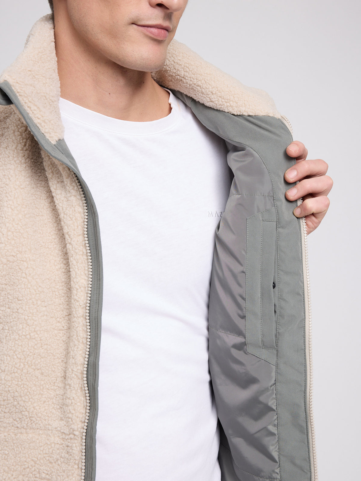 Padded Teddy-Fleece Jacket