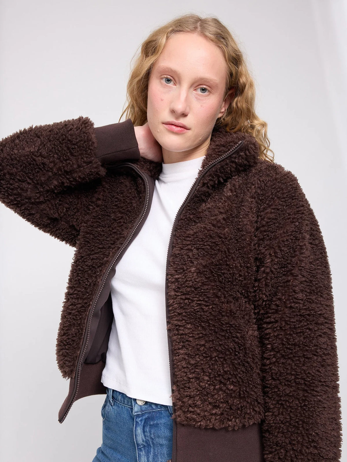 Faux-Fur Blouson