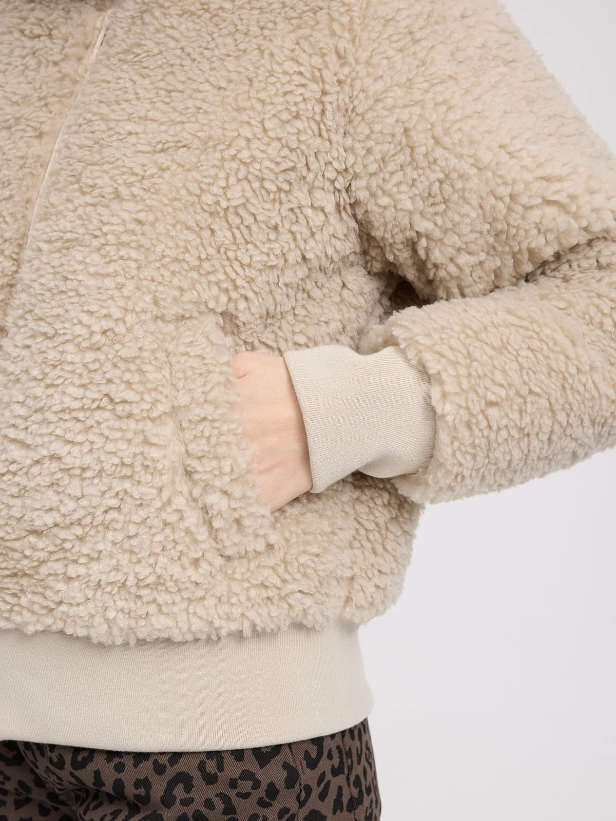 Faux-Fur Blouson