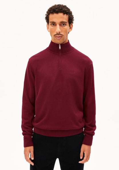 Faabes Half Zip Knit Sweater