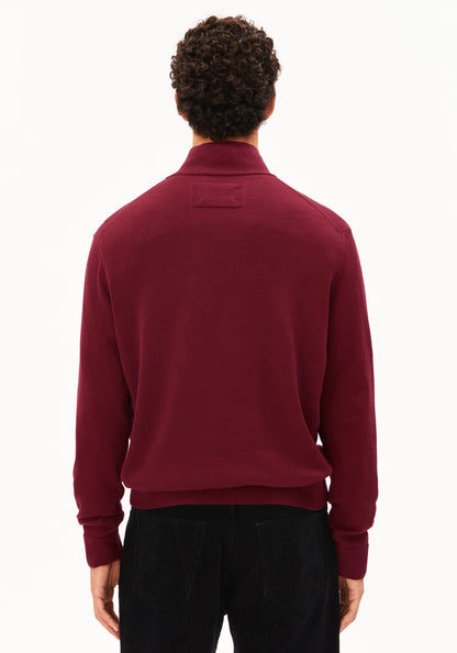 Faabes Half Zip Knit Sweater