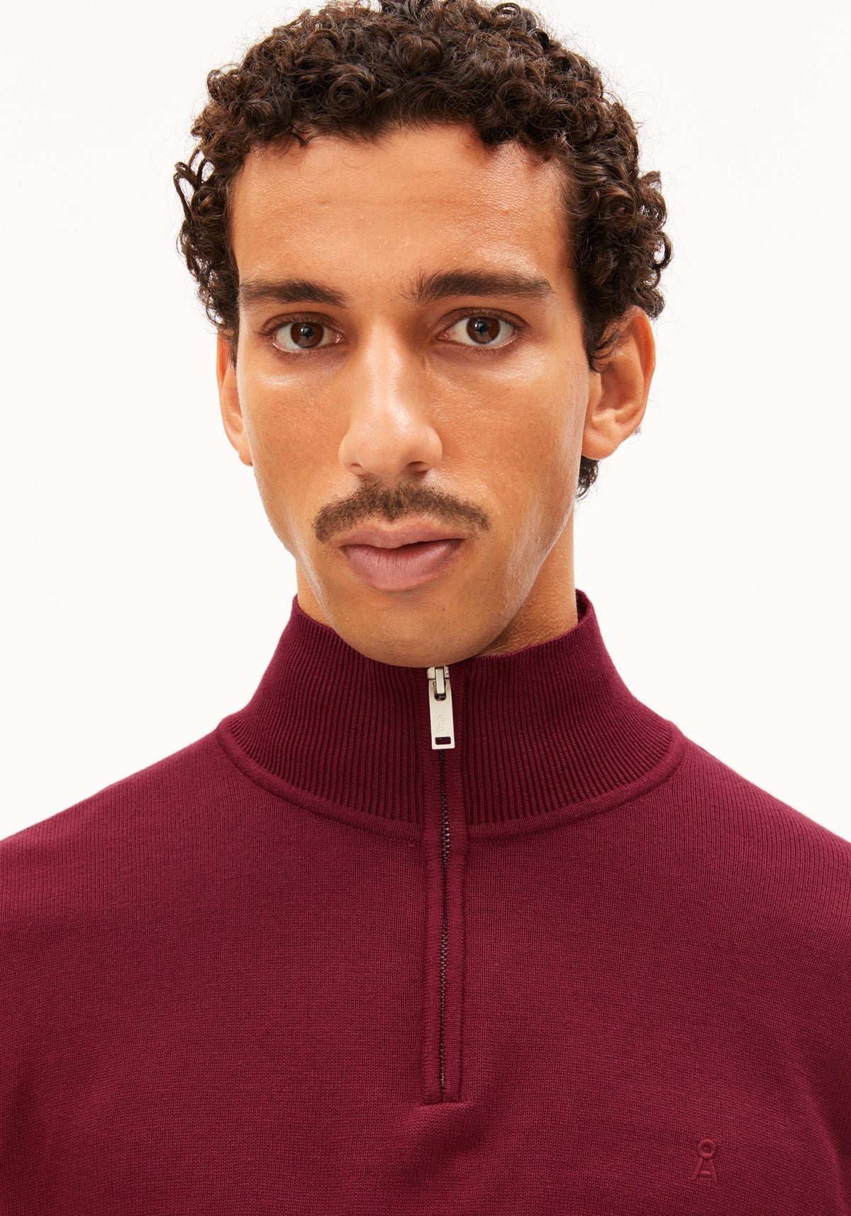 Faabes Half Zip Knit Sweater
