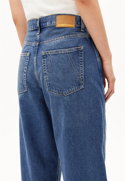 Baarly High Waist Barrel Jean