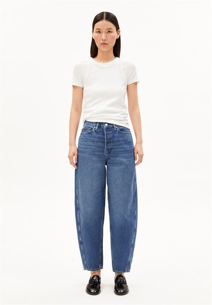 Baarly High Waist Barrel Jean