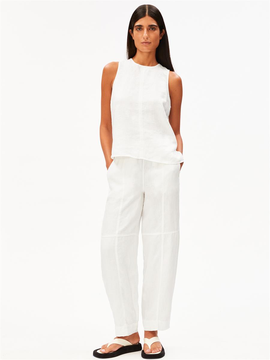 Pure Linen Blouse Top