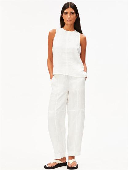 Pure Linen Blouse Top