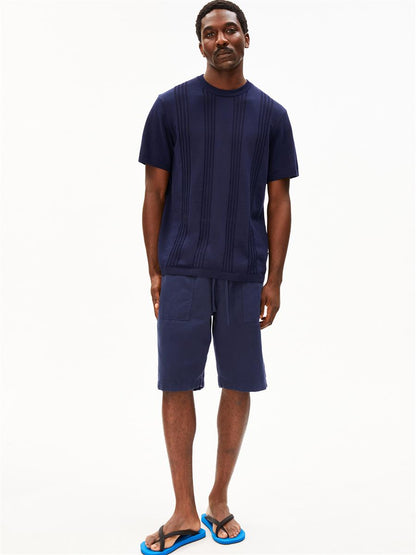 Cotton Knit T-Shirt