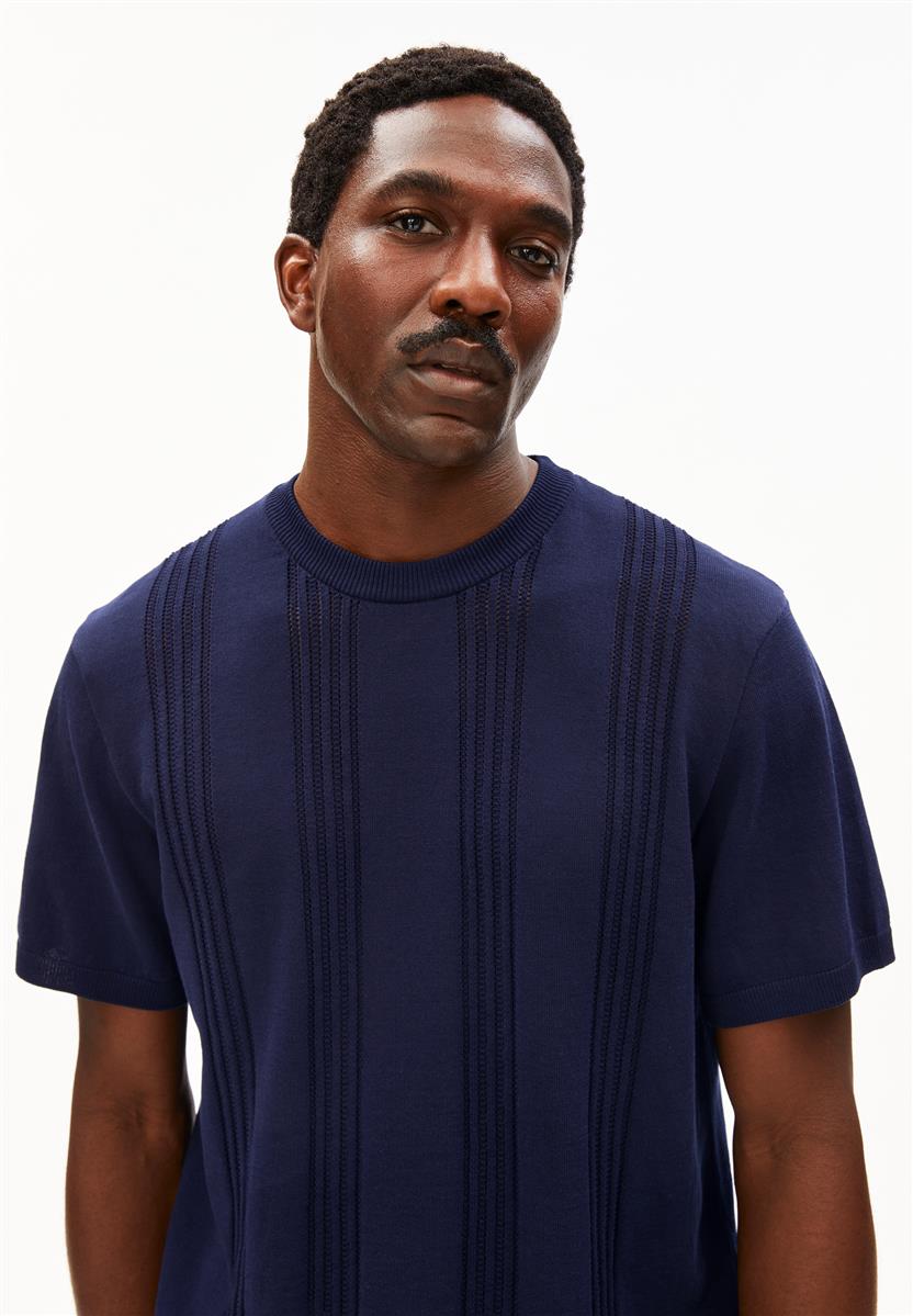Cotton Knit T-Shirt