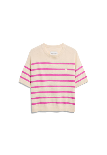 Stripe Linen Blend Sweater