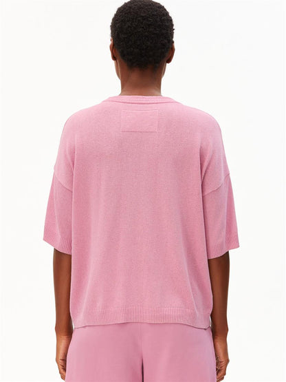 S Sl Linen Blend Knit Sweater