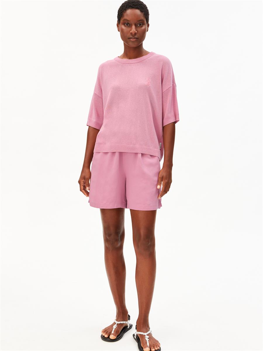 S Sl Linen Blend Knit Sweater