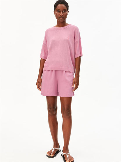 S Sl Linen Blend Knit Sweater