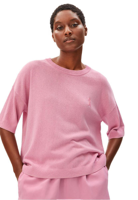 S Sl Linen Blend Knit Sweater