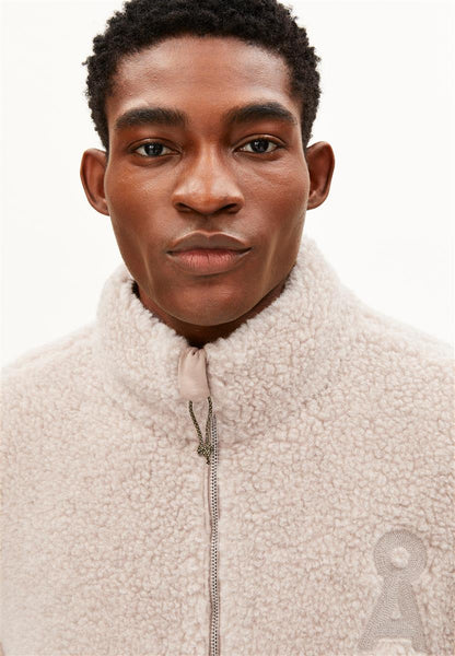 Wool Blend Fleece Jacket