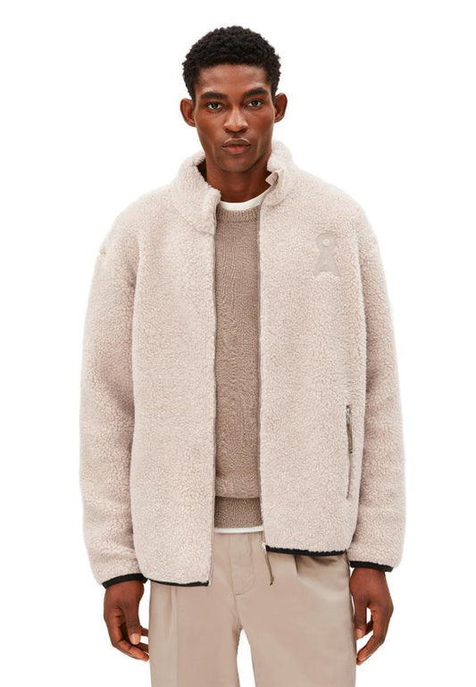 Wool Blend Fleece Jacket