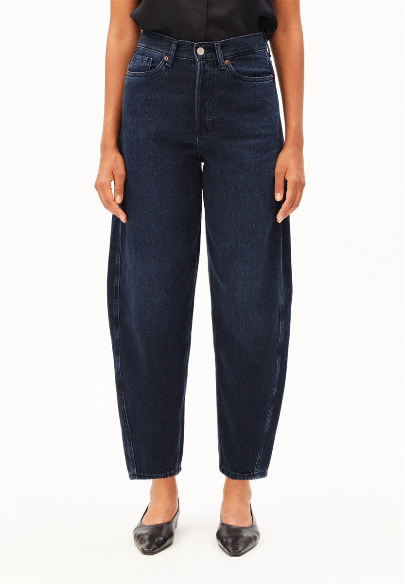 Baarly High Waist Barrel Jean