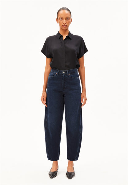 Baarly High Waist Barrel Jean