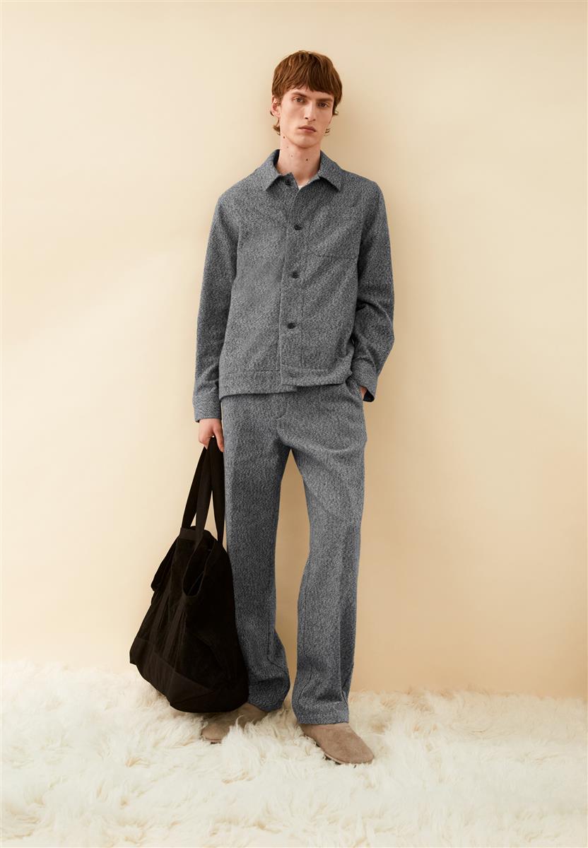 Tweed Straight Pant