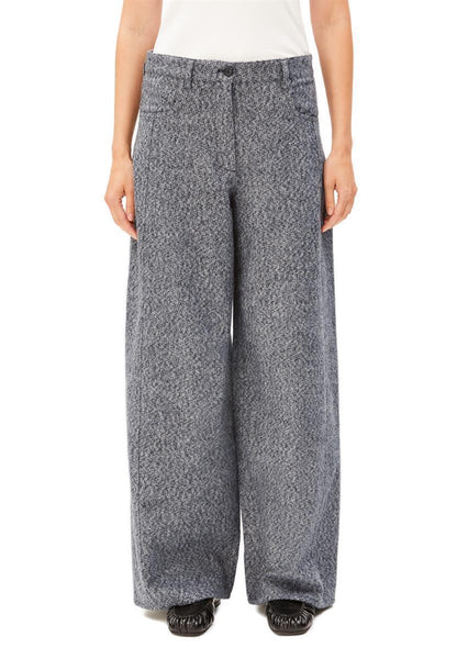 Tweed Barrel Pant